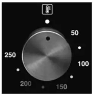 BAUMATIC P631SS - Thermostat control knob (P615SS, P616SS, P621SS\*, P625SS and P626SS) - 1