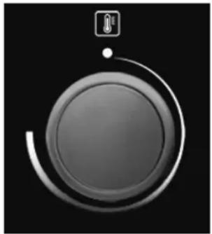 BAUMATIC P631SS - Thermostat control knob (P631SS) - 1