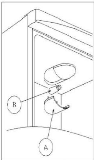 BAUMATIC BF457 - Replacing the Refrigerator Light Bulb - 1