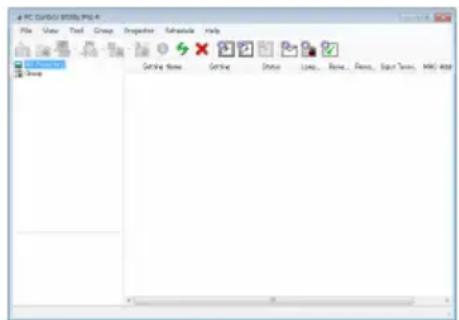 4 PCC CABBOS EBITDA PRO 4 File View Tools Group Designer Refmodule Help GO Office GO Book GO File Name GO File Status LOG... Name... Format... Start Times... MNC Help