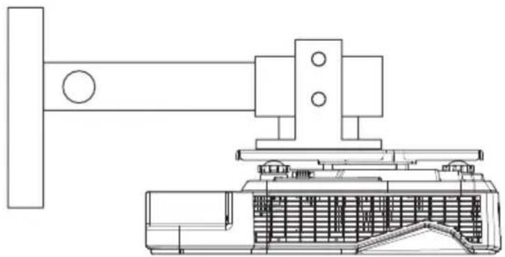 NEC NP-U321HI-TM - Wall Mount Installation - 1