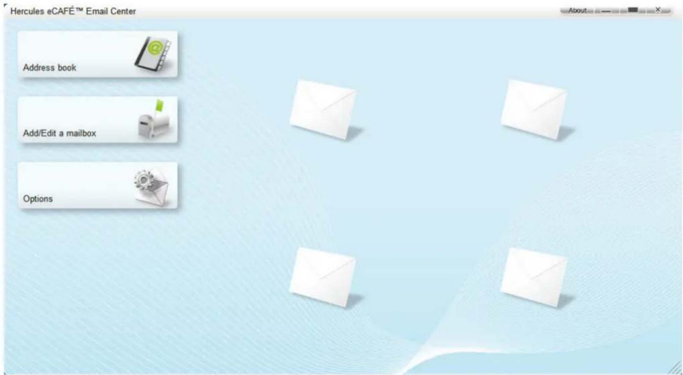 Hercules eCAFÉ™ Email Center Address book Add/Edit a mailbox Options