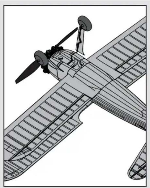 E-flite EFLU3080 - Installing the Landing Gear - 2