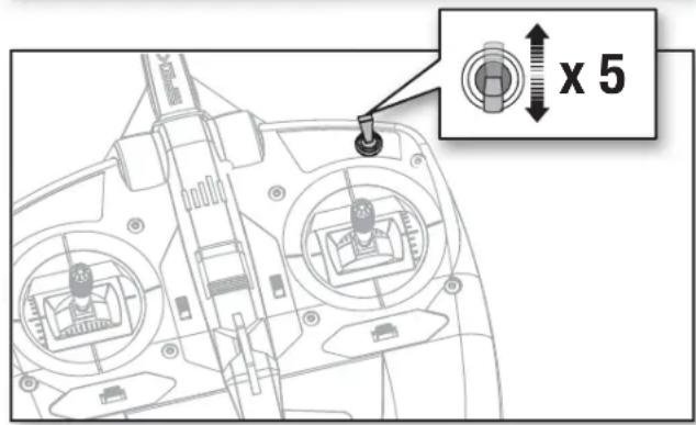 E-flite EFL5275 - Assigning a switch - 2