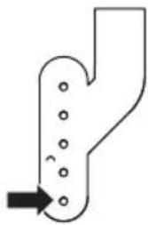 E-flite EFLU3750 - Factory Control Horn Settings - 2