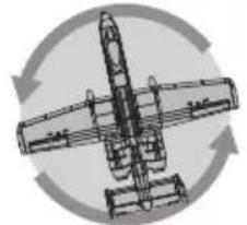 E-flite EFLU3750 - AS3X Direction Test - 9