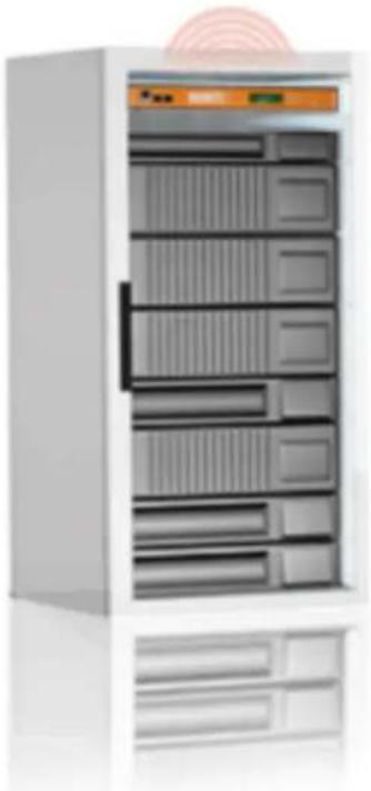 Kentix KSS-PRO-2-B - Recommended installation - 1