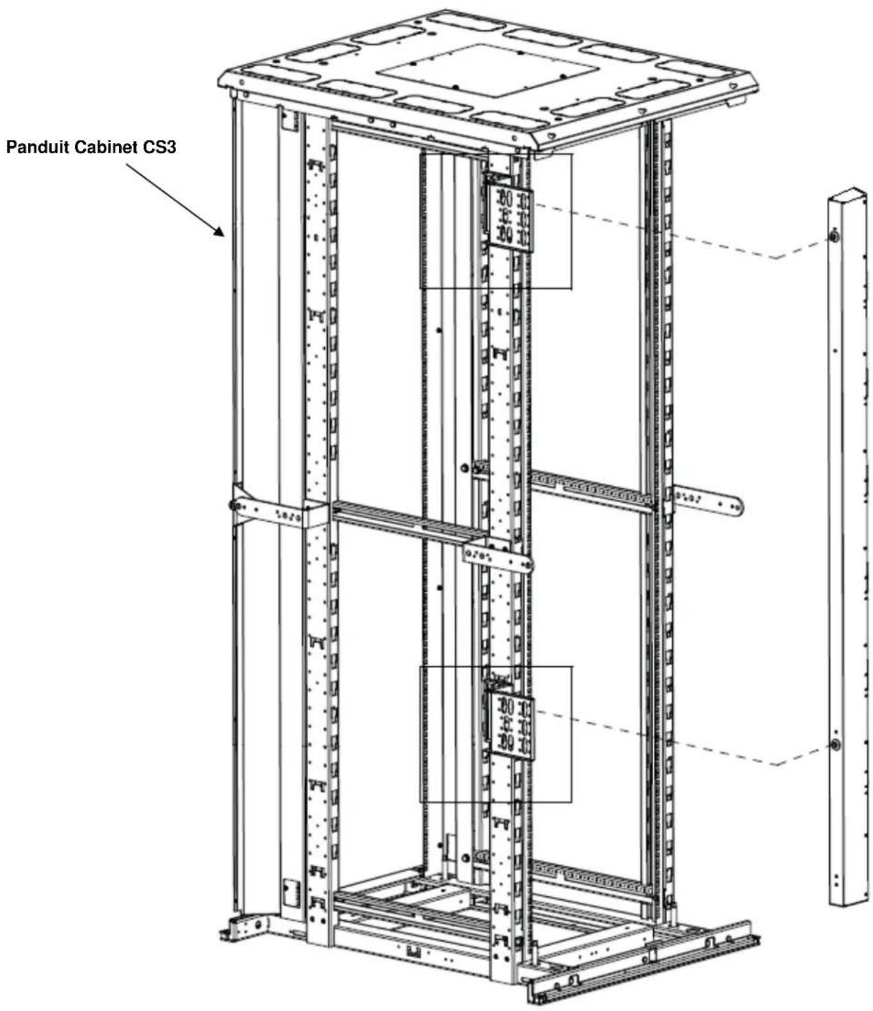 Panduit QN1B1L2BN0861 - Toolless Mounting Hardware - 3