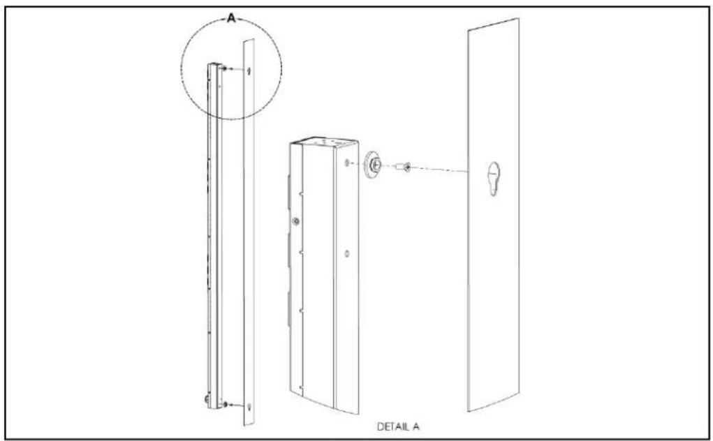 Panduit QZ1D2P3BN24Z1 - Toolless Mounting Hardware - 1