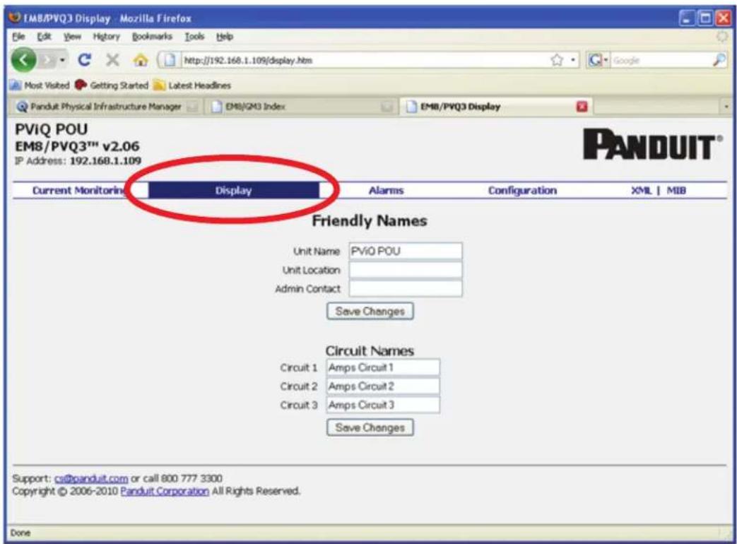 Panduit QZ1D2P3BN24Z1 - Display tab - 1