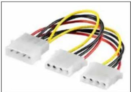 Ewent EW-110202-020-N-P - Internal Y-Power Supply Cable - 1