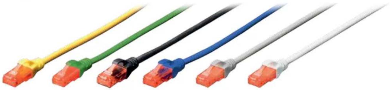Ewent EW-110202-020-N-P - Cat. 6 U-UTP Patch Cable - 1