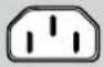 Ewent EW-110202-020-N-P - Power Supply Cable - 3