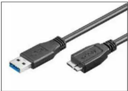 Ewent EW-110202-020-N-P - USB 3.0 Superspeed Connection Cable - 1