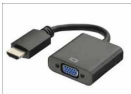 Ewent EW-110202-020-N-P - HDMI to VGA Adapter Cable - 1