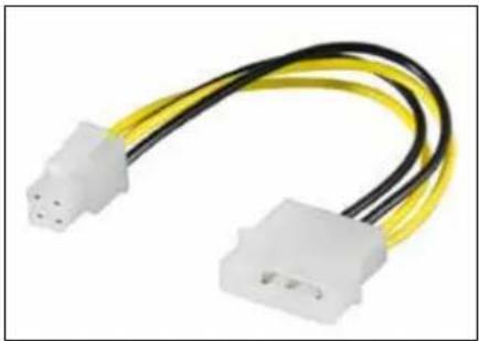 Ewent EW-110202-020-N-P - Internal Power Supply Cable - 1