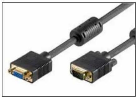 Ewent EW-110202-020-N-P - XGA Monitor Extension Cable - 1