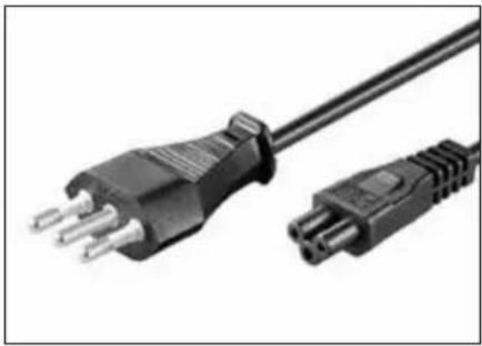Ewent EW-110202-020-N-P - Italian Power Supply Cable - 1