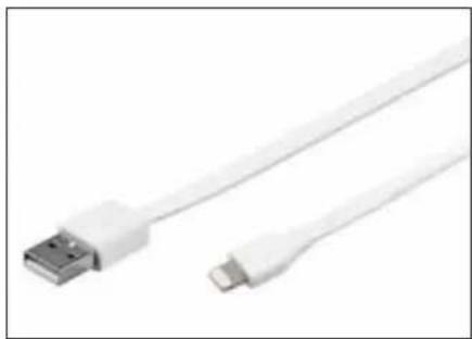 Ewent EW-110202-020-N-P - USB 2.0 Connection Cable for Apple - 1