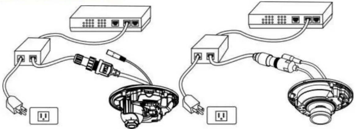 Diagram of network topology connections showing two devices connected via routers and a speaker, with no visible text or symbols.