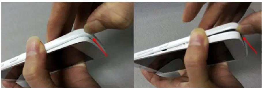 Gionee CTRL V4S - Remove/Insert Battery - 1