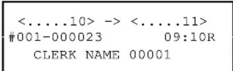 Uniwell SX-6700F - DISPLAY CONFIRMATION RECEIPT - 2