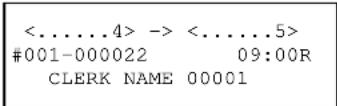 Uniwell SX-6700F - KEY ENTRY DISPLAY CONFIRMATION RECEIPT - 2