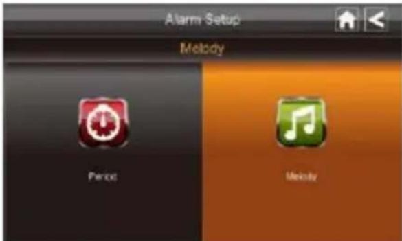 VELLEMAN DWH-A059I - Alarm Setup Screen - 2