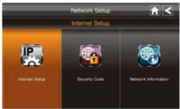 VELLEMAN DWH-A059I - Network Setup Screen - 2