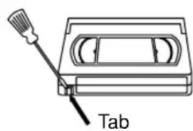 SYLVANIA 6319CB - ERASE PREVENTION - 1