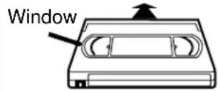 SYLVANIA 6319CB - INSERTING A CASSETTE - 1