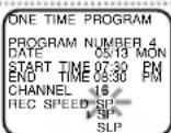 SYLVANIA 6265FC - Set the tape speed - 1