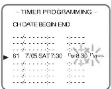 SYLVANIA 6309CD - Set end hour - 1