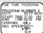 SYLVANIA 6240VC - Set the tape speed - 1