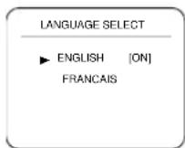 SYLVANIA 6221CVB - SELECTING THE ON SCREEN LANGUAGE - 4