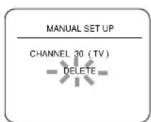 SYLVANIA 6221CVB - TO ADD/DELETE CHANNELS - 3