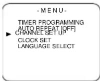 SYLVANIA 6221CVB - SELECTING THE ON SCREEN LANGUAGE - 1
