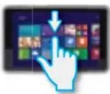 NuVision TM808 - Common Finger Gestures (Cont.) - 1