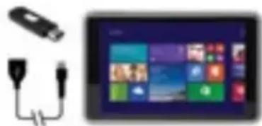 NuVision TM808 - USB flash drive or hard drive - 1