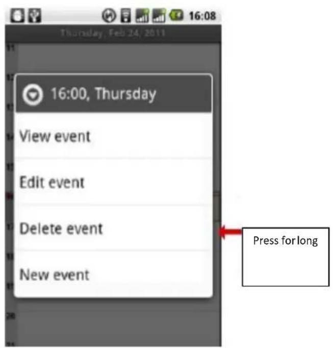 16:00, Thursday View event Edit event Delete event New event Press for long