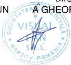 IN A GHEOF VISUAL PAN SR.L. BRASOV-ROMANIP.