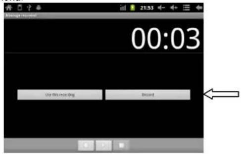 00:03 Use this recording Stop