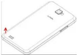 LAVA Iris 502 - Remove the back cover - 1