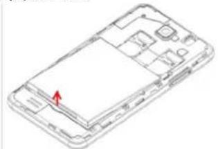 LAVA Iris 502 - Remove the battery - 1
