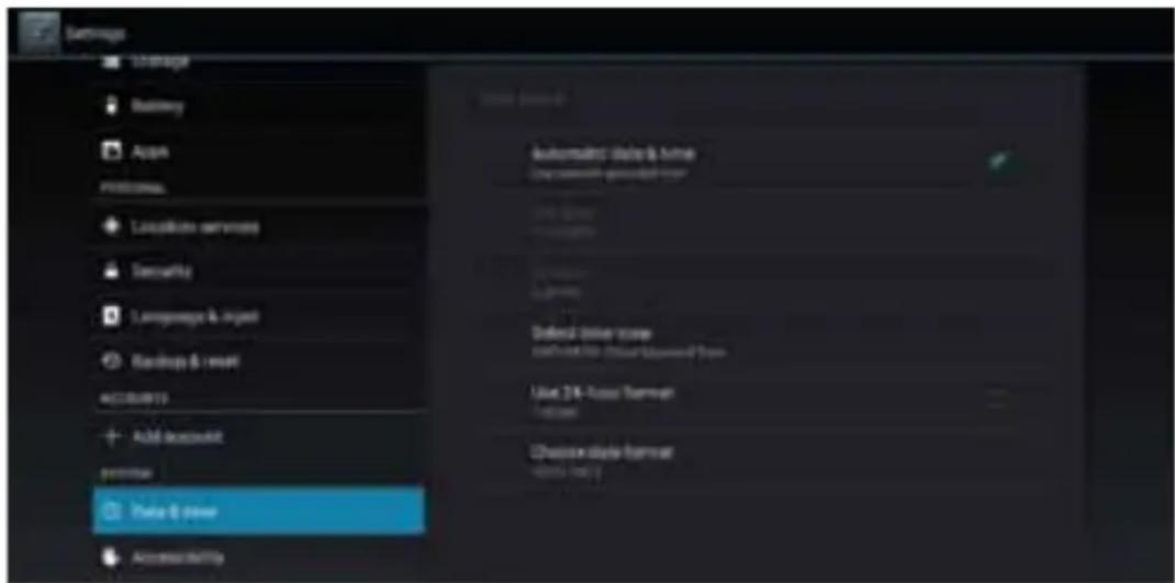 HKC P776A - Date and Time Settings - 1