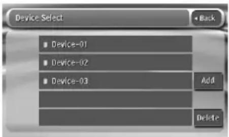 CLARION VZN709 - Registering your Bluetooth audio player (Pairing) - 1