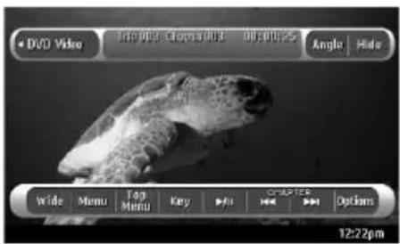 CLARION VZN709 - Selecting the DVD Video mode - 1