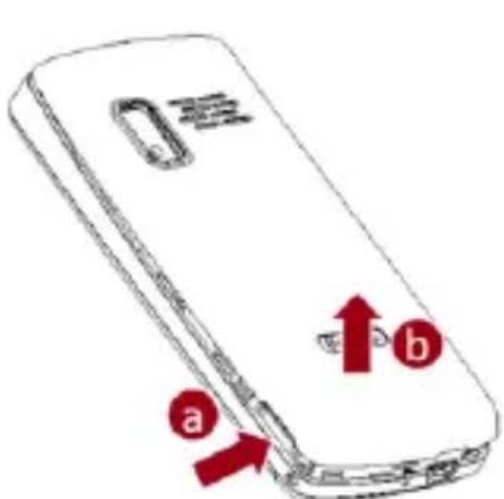 a b