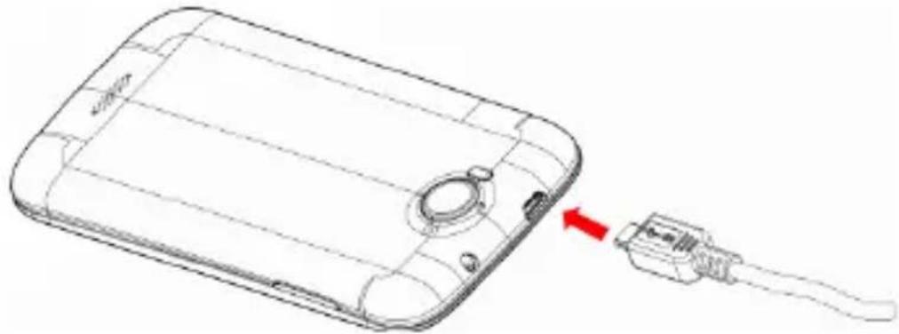 INTEX Aqua Wonder - CHARGE THE BATTERY OR CONNECT TO A COMPUTER - 1