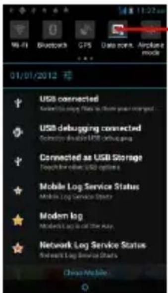 01/01/2012 USB connected Connected by a log file to store your network USB debugging connected Connected by a USB debugging Connected as USB Storage Touch for other USB options Mobile Log Service Status Mobile Log Service Status Modern log Modern Log is all other uses Network Log Service Status and network Log Service Status China Mobile